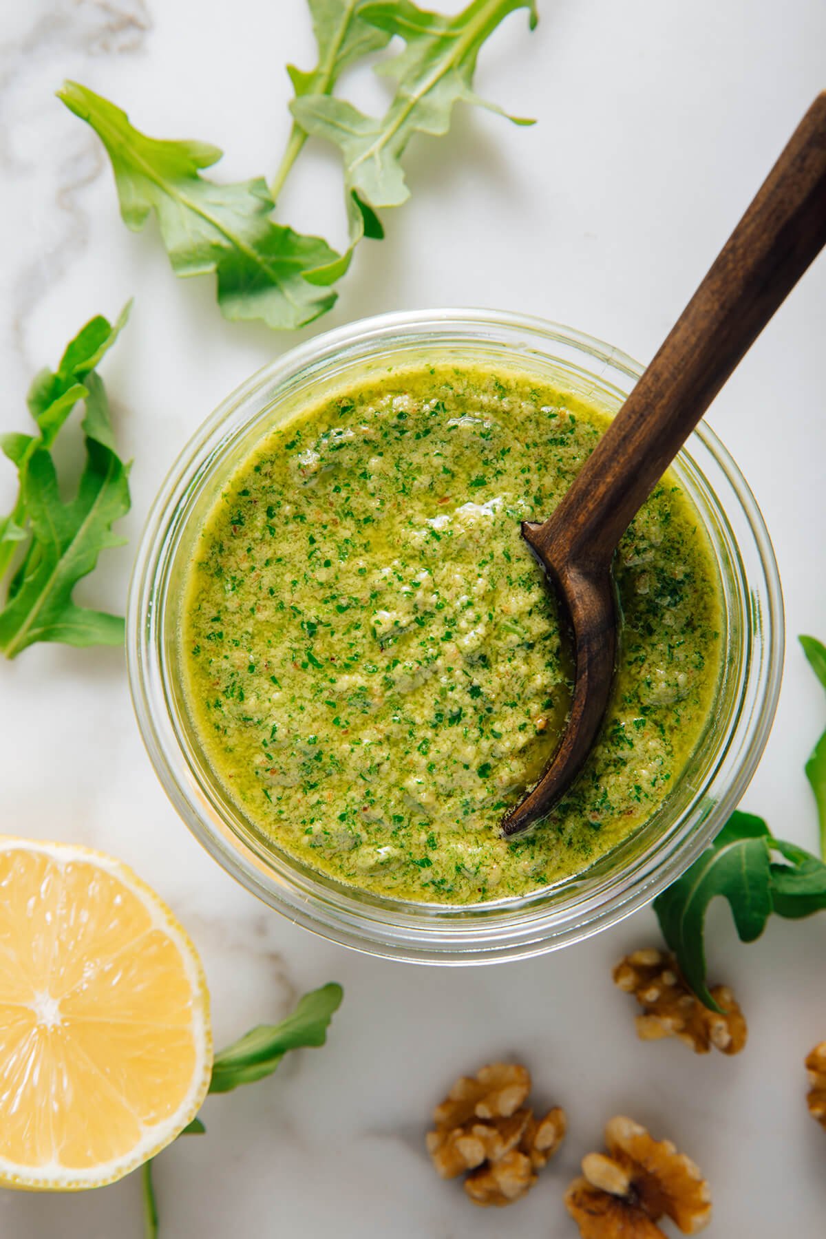 Minute Arugula Pesto: Versatile Sauce for Pasta & Beyond